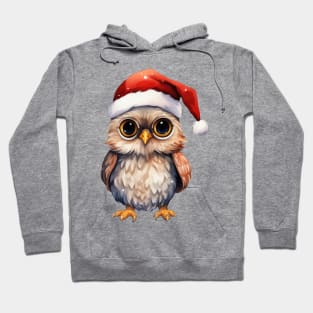 Christmas Owl Hoodie